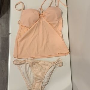 Victoria’s secret push up tankini set swimsuit 32b